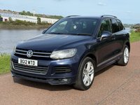 USED 2012 12 VOLKSWAGEN TOUAREG 3.0 TDI V6 BlueMotion Tech Altitude SUV 5dr Diesel Tiptronic 4WD Euro 5 (s/s) (245 ps) **REVERSE CAMERA**TOW BAR**CRUISE CONTROL**FULL LEATHER**