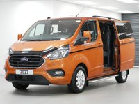 USED 2023 23 FORD TRANSIT CUSTOM 300 2.0 EBL 130 BHP SWB LIMITED AUTO CREWCAB 6 SEATER ( NO VAT ) JUST 3000 MILES | NO VAT TO PAY !