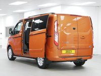 USED 2023 23 FORD TRANSIT CUSTOM 300 2.0 EBL 130 BHP SWB LIMITED AUTO CREWCAB 6 SEATER ( NO VAT ) JUST 3000 MILES | NO VAT TO PAY !