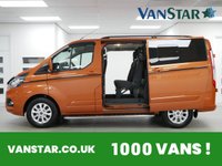 USED 2023 23 FORD TRANSIT CUSTOM 300 2.0 EBL 130 BHP SWB LIMITED AUTO CREWCAB 6 SEATER ( NO VAT ) JUST 3000 MILES | NO VAT TO PAY !