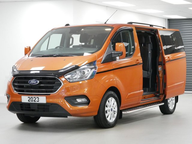View our Ford Transit Custom 300 2.0 EBL 130 BHP SWB LIMITED AUTO CREWCAB 6 SEATER ( NO VAT )