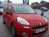 2013 PEUGEOT PARTNER TEPEE 1.6 HDi Tepee S MPV 5dr Diesel EGC (s/s) (125 g/km, 92 bhp) &pound;6995.00