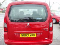 USED 2013 63 PEUGEOT PARTNER TEPEE 1.6 HDi Tepee S MPV 5dr Diesel EGC (s/s) (125 g/km, 92 bhp) 