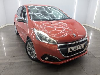 2018 PEUGEOT 208 1.2 PureTech Allure Hatchback 5dr Petrol Manual Euro 6 (s/s) (82 ps) &pound;4490.00