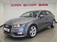 USED 2014 14 AUDI A3 1.6 TDI Sport Sportback 5dr Diesel Manual Euro 5 (s/s) (105 ps) 