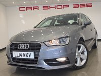 USED 2014 14 AUDI A3 1.6 TDI Sport Sportback 5dr Diesel Manual Euro 5 (s/s) (105 ps) 