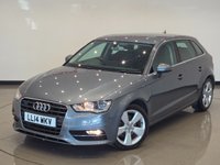 USED 2014 14 AUDI A3 1.6 TDI Sport Sportback 5dr Diesel Manual Euro 5 (s/s) (105 ps) 