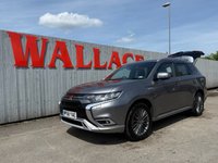 USED 2018 68 MITSUBISHI OUTLANDER 2.4h TwinMotor 13.8kWh 4h SUV 5dr Petrol Plug-in Hybrid CVT 4WD Euro 6 (s/s) (209 ps) Low Mileage, 4WD  Automatic, Hybrid