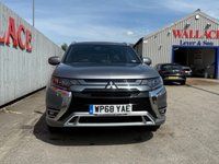 USED 2018 68 MITSUBISHI OUTLANDER 2.4h TwinMotor 13.8kWh 4h SUV 5dr Petrol Plug-in Hybrid CVT 4WD Euro 6 (s/s) (209 ps) Low Mileage, 4WD  Automatic, Hybrid