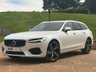 USED 2018 18 VOLVO V90 2.0h T8 Twin Engine 10.4kWh R-Design Pro Estate 5dr Petrol Plug-in Hybrid Auto AWD Euro 6 (s/s) (407 ps) FULL VOLVO SERVICE HISTORY.