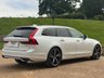 USED 2018 18 VOLVO V90 2.0h T8 Twin Engine 10.4kWh R-Design Pro Estate 5dr Petrol Plug-in Hybrid Auto AWD Euro 6 (s/s) (407 ps) FULL VOLVO SERVICE HISTORY.