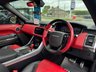 USED 2019 69 LAND ROVER RANGE ROVER SPORT 5.0 P575 V8 GPF SVR SUV 5dr Petrol Auto 4WD Euro 6 (s/s) (575 ps) * HUGE SPEC LIST * SVO PREMIUM PALETTE VERBIER SILVER * SLIDING PANORAMIC SUNROOF * SVR CARBON EXTERIOR PACK * EXPOSED CARBON BONNET * HEATED STEERING WHEEL * DEPLOYABLE SIDE STEPS * HEATED FRONT + REAR WINDSOR LEATHER SEATS * CARBON INTERIOR TRIM * 22