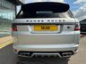 USED 2019 69 LAND ROVER RANGE ROVER SPORT 5.0 P575 V8 GPF SVR SUV 5dr Petrol Auto 4WD Euro 6 (s/s) (575 ps) * HUGE SPEC LIST * SVO PREMIUM PALETTE VERBIER SILVER * SLIDING PANORAMIC SUNROOF * SVR CARBON EXTERIOR PACK * EXPOSED CARBON BONNET * HEATED STEERING WHEEL * DEPLOYABLE SIDE STEPS * HEATED FRONT + REAR WINDSOR LEATHER SEATS * CARBON INTERIOR TRIM * 22