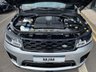 USED 2019 69 LAND ROVER RANGE ROVER SPORT 5.0 P575 V8 GPF SVR SUV 5dr Petrol Auto 4WD Euro 6 (s/s) (575 ps) * HUGE SPEC LIST * SVO PREMIUM PALETTE VERBIER SILVER * SLIDING PANORAMIC SUNROOF * SVR CARBON EXTERIOR PACK * EXPOSED CARBON BONNET * HEATED STEERING WHEEL * DEPLOYABLE SIDE STEPS * HEATED FRONT + REAR WINDSOR LEATHER SEATS * CARBON INTERIOR TRIM * 22