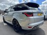 USED 2019 69 LAND ROVER RANGE ROVER SPORT 5.0 P575 V8 GPF SVR SUV 5dr Petrol Auto 4WD Euro 6 (s/s) (575 ps) * HUGE SPEC LIST * SVO PREMIUM PALETTE VERBIER SILVER * SLIDING PANORAMIC SUNROOF * SVR CARBON EXTERIOR PACK * EXPOSED CARBON BONNET * HEATED STEERING WHEEL * DEPLOYABLE SIDE STEPS * HEATED FRONT + REAR WINDSOR LEATHER SEATS * CARBON INTERIOR TRIM * 22