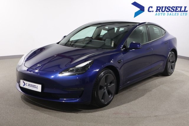 View our Tesla Model 3 (Dual Motor) Long Range Saloon 4dr Electric Auto 4WDE (346 ps)