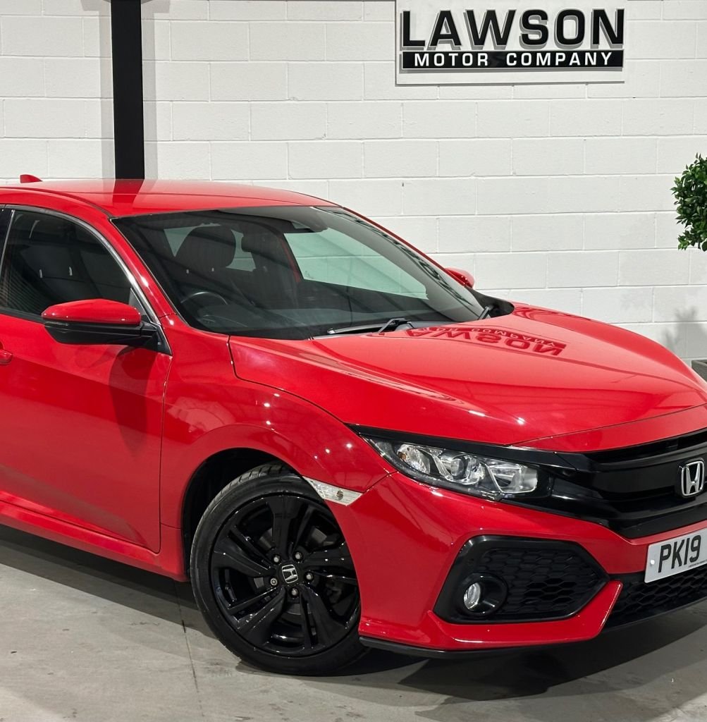 USED 2019 19 HONDA CIVIC 1.0 VTEC Turbo SR Hatchback 5dr Petrol CVT Euro 6 (s/s) (126 ps) 
