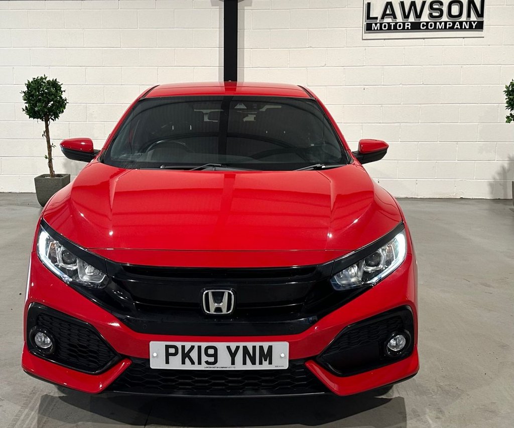 USED 2019 19 HONDA CIVIC 1.0 VTEC Turbo SR Hatchback 5dr Petrol CVT Euro 6 (s/s) (126 ps) 
