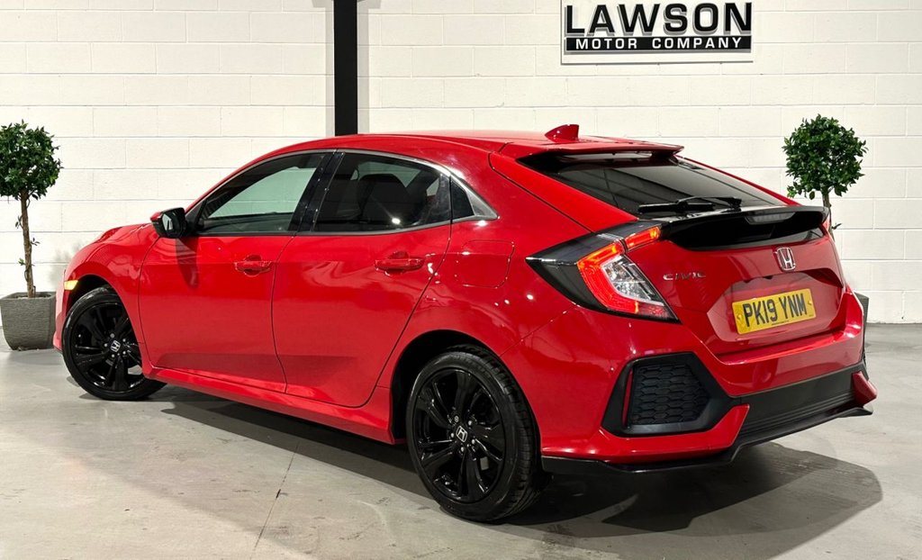 USED 2019 19 HONDA CIVIC 1.0 VTEC Turbo SR Hatchback 5dr Petrol CVT Euro 6 (s/s) (126 ps) 