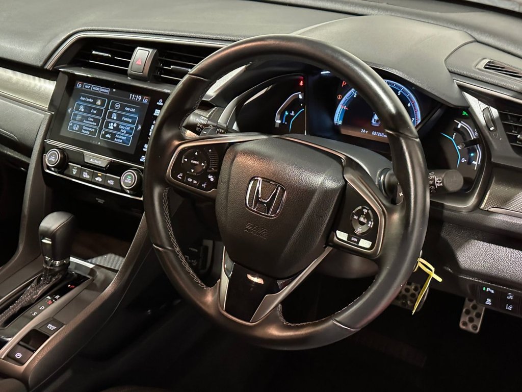 USED 2019 19 HONDA CIVIC 1.0 VTEC Turbo SR Hatchback 5dr Petrol CVT Euro 6 (s/s) (126 ps) 