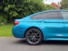 USED 2018 18 BMW 4 SERIES GRAN COUPE 2.0 420d M Sport Hatchback 5dr Diesel Auto xDrive Euro 6 (s/s) (190 ps) SNAPPER ROCKS BLUE, PARKING SENSORS
