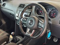 USED 2016 16 VOLKSWAGEN POLO 1.8 TSI BlueMotion Tech GTI Hatchback 3dr Petrol Manual Euro 6 (s/s) (192 ps) SPORT SEATS, LED HEADLIGHTS, REVERSE CAMERA, AIR CON, CRUISE CONTROL, FULL SERVICE HISTORY
