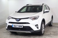USED 2017 17 TOYOTA RAV4 2.5 VVT-h Excel SUV 5dr Petrol Hybrid CVT 4WD Euro 6 (s/s) (Safety Sense, Nav) (197 ps) Rear Parking Camera, Heated Seats