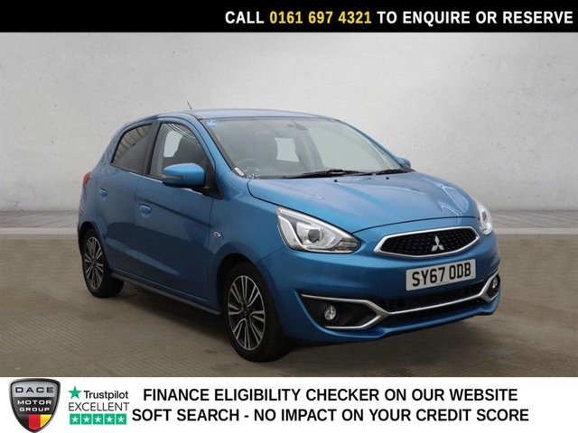 View our Mitsubishi Mirage 1.2 Juro Hatchback 5dr Petrol CVT Euro 6 (s/s) (79 ps)
