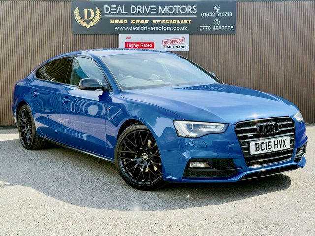 2015 15 Audi A5 2.0 TDI Black Edition Plus Sportback 5dr Diesel Multitronic Euro 5 (s/s) (177 ps)