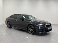USED 2018 68 BMW 5 SERIES 3.0 530d M Sport Saloon 4dr Diesel Auto xDrive Euro 6 (s/s) (265 ps) &pound;9.6K FITTED EXTRAS INC M SPORT PLUS PACK + HARMON/KARDON SPEAKERS + ADAPTIVE LED HEADLIGHTS