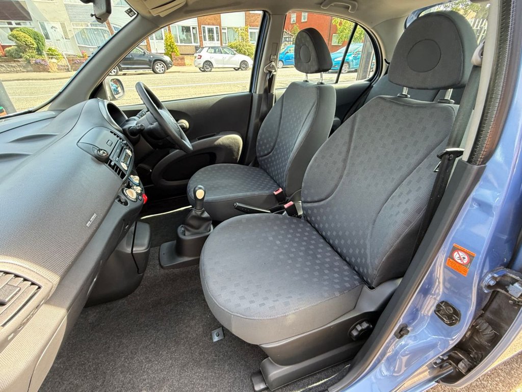 USED 2005 05 NISSAN MICRA 1.2 16v S Hatchback 5dr Petrol Manual (143 g/km, 79 bhp) FULL SERVICE HISTORY 11 STAMPS