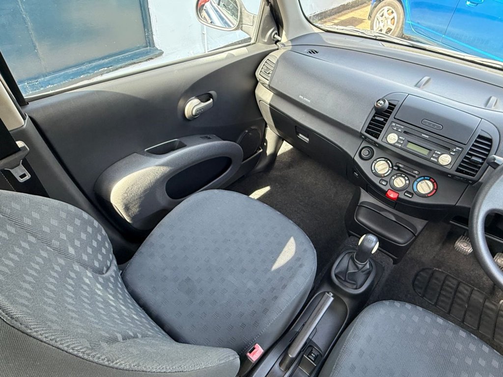 USED 2005 05 NISSAN MICRA 1.2 16v S Hatchback 5dr Petrol Manual (143 g/km, 79 bhp) FULL SERVICE HISTORY 11 STAMPS