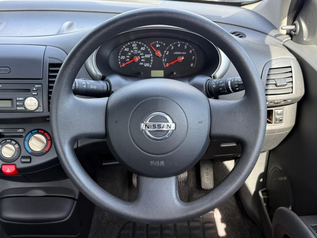 USED 2005 05 NISSAN MICRA 1.2 16v S Hatchback 5dr Petrol Manual (143 g/km, 79 bhp) FULL SERVICE HISTORY 11 STAMPS