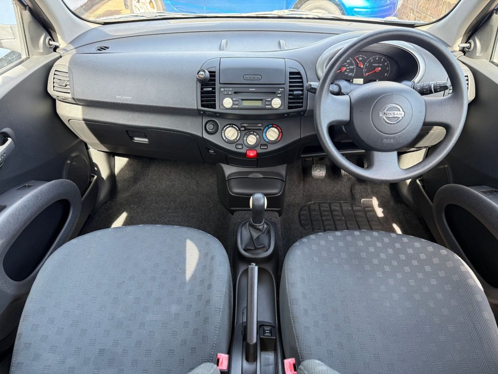 USED 2005 05 NISSAN MICRA 1.2 16v S Hatchback 5dr Petrol Manual (143 g/km, 79 bhp) FULL SERVICE HISTORY 11 STAMPS