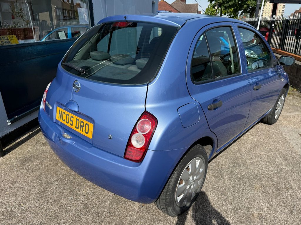 USED 2005 05 NISSAN MICRA 1.2 16v S Hatchback 5dr Petrol Manual (143 g/km, 79 bhp) FULL SERVICE HISTORY 11 STAMPS