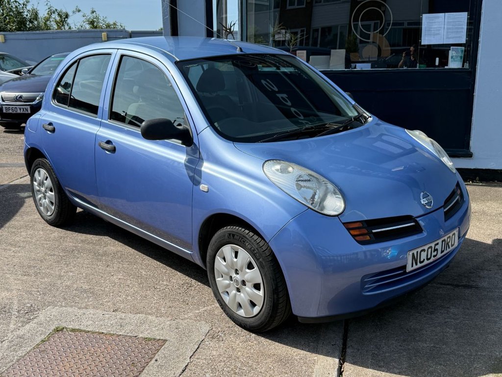 USED 2005 05 NISSAN MICRA 1.2 16v S Hatchback 5dr Petrol Manual (143 g/km, 79 bhp) FULL SERVICE HISTORY 11 STAMPS
