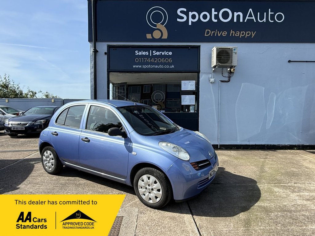 USED 2005 05 NISSAN MICRA 1.2 16v S Hatchback 5dr Petrol Manual (143 g/km, 79 bhp) FULL SERVICE HISTORY 11 STAMPS
