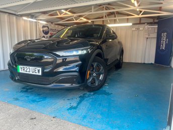 2023 FORD MUSTANG MACH-E Standard Range 70kWh SUV 5dr Electric Automatic (269 ps)+2 KEYS+1 OWNER FROM NEW+ALLOYS+2 CABLES+LEATHER SEATS+HISTORY+NAV+PRIVACY+PARK CONTROL+DIGITAL DASH+MEDIA+CRUISE+HEATED FRONT SEATS &pound;16990.00