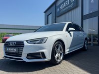 USED 2017 67 AUDI A4 AVANT 2.0 TFSI S line Estate 5dr Petrol S Tronic Euro 6 (s/s) (190 ps) FULL HISTORY*NAV*TOW BAR*PRIVACY