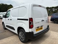 USED 2022 72 PEUGEOT PARTNER Professional Premium L1 1.5 BlueHDi 1000 SWB Diesel Panel Van Manual Euro 6 (s/s) (100 bhp) Recent service with all filters replaced - Only 34,111 miles, Facelift model - EURO 6 (ULEZ compliant) - Built in touchscreen with Satnav connectivity & DAB, Air conditioning, E/W, Bluetooth, rear parking sensors, cruise control, electric power fold mirror's, 3 seats, full bulkhead, ply lined, driver's airbag, side loading door, remote central Locking, Alarm, USB port, steering column radio control, barn rear doors, spare key, finance arranged on site & 6 months premium Autoguard warranty.
