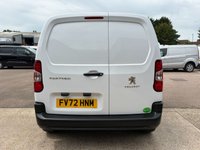 USED 2022 72 PEUGEOT PARTNER Professional Premium L1 1.5 BlueHDi 1000 SWB Diesel Panel Van Manual Euro 6 (s/s) (100 bhp) Recent service with all filters replaced - Only 34,111 miles, Facelift model - EURO 6 (ULEZ compliant) - Built in touchscreen with Satnav connectivity & DAB, Air conditioning, E/W, Bluetooth, rear parking sensors, cruise control, electric power fold mirror's, 3 seats, full bulkhead, ply lined, driver's airbag, side loading door, remote central Locking, Alarm, USB port, steering column radio control, barn rear doors, spare key, finance arranged on site & 6 months premium Autoguard warranty.