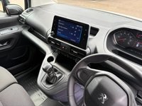 USED 2022 72 PEUGEOT PARTNER Professional Premium L1 1.5 BlueHDi 1000 SWB Diesel Panel Van Manual Euro 6 (s/s) (100 bhp) Recent service with all filters replaced - Only 34,111 miles, Facelift model - EURO 6 (ULEZ compliant) - Built in touchscreen with Satnav connectivity & DAB, Air conditioning, E/W, Bluetooth, rear parking sensors, cruise control, electric power fold mirror's, 3 seats, full bulkhead, ply lined, driver's airbag, side loading door, remote central Locking, Alarm, USB port, steering column radio control, barn rear doors, spare key, finance arranged on site & 6 months premium Autoguard warranty.