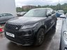 USED 2018 68 LAND ROVER RANGE ROVER VELAR 2.0 D180 R-Dynamic S SUV 5dr Diesel Auto 4WD Euro 6 (s/s) (180 ps) SANTORINI BLACK, REAR CAM