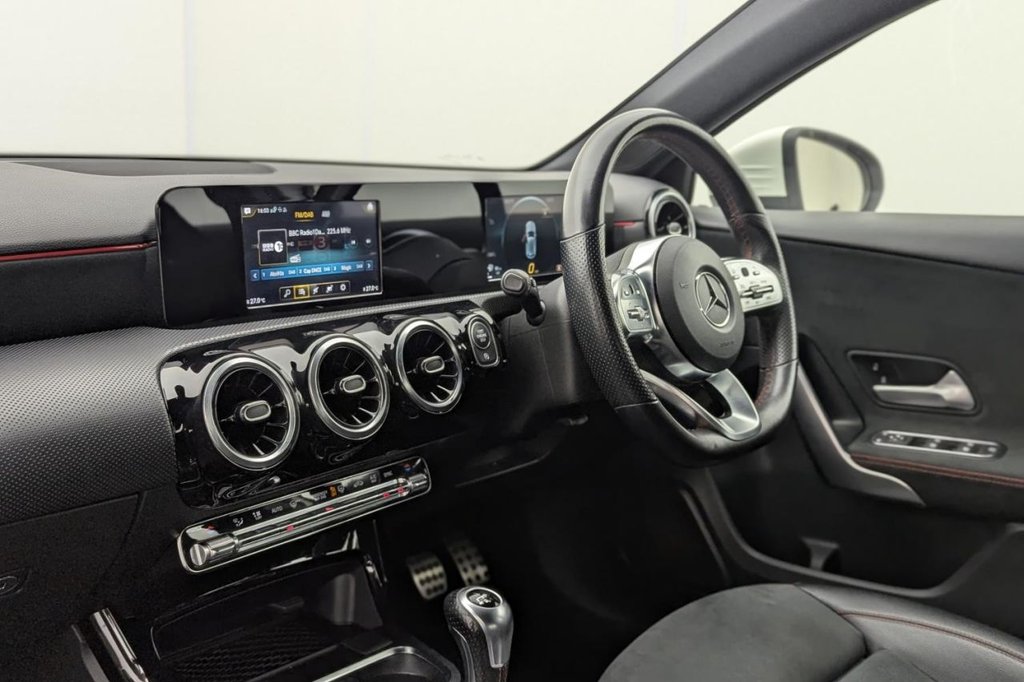 USED 2019 19 MERCEDES-BENZ A-CLASS 1.3 A180 AMG Line Hatchback 5dr Petrol Manual Euro 6 (s/s) (136 ps) Sat Nav, Rear Camera, Cruise