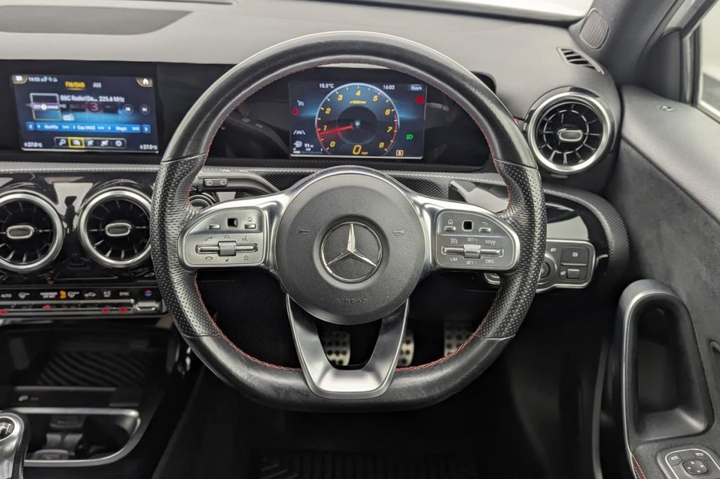 USED 2019 19 MERCEDES-BENZ A-CLASS 1.3 A180 AMG Line Hatchback 5dr Petrol Manual Euro 6 (s/s) (136 ps) Sat Nav, Rear Camera, Cruise