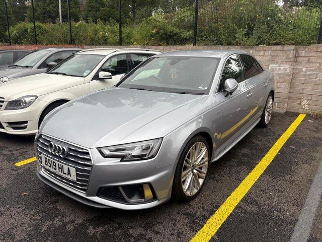 View our Audi A4 2.0 TDI 35 S line Saloon 4dr Auto Diesel S Tronic Euro 6 (s/s) (150 ps)