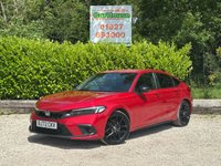USED 2022 72 HONDA CIVIC 2.0 h i-MMD Sport Hatchback 5dr Petrol Hybrid eCVT Euro 6 (s/s)  1 Owner, Sat Nav, CarPlay
