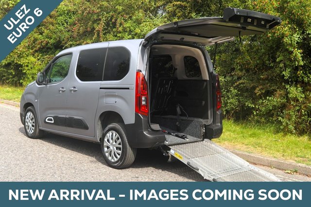 View our Citroen Berlingo 3 Seat Wheelchair Accessible Disabled Access Vehicle WAV