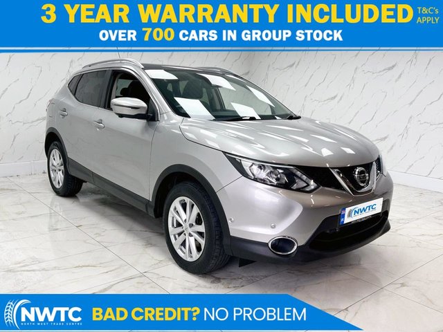 View our Nissan Qashqai *AUTO!* 1.6 dCi Tekna SUV 5dr Diesel XTRON 2WD Euro 6 (s/s) (130 ps) EXTENSIVE S/H! 1 FORMER OWNER!