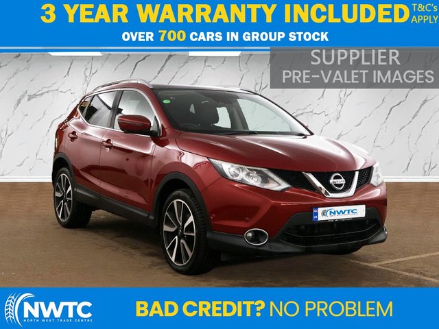 View our Nissan Qashqai *AUTO!* 1.2 DIG-T Tekna SUV 5dr Petrol XTRON 2WD Euro 5 (s/s) (115 ps) FULL SERVICE HISTORY X9!